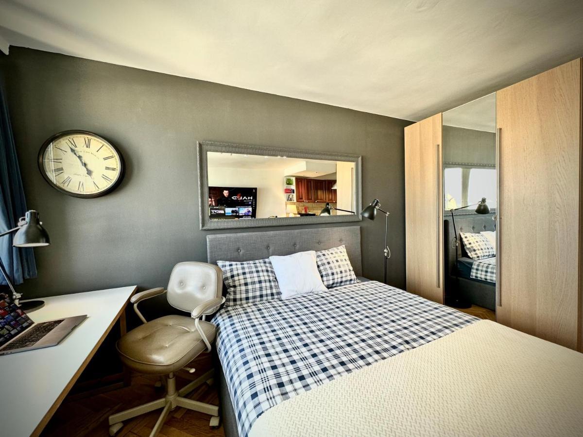 Super Apartament White Warszawa 2X Metro Scisle Centrum Wifi 300 Mbs New Eksteriør bilde