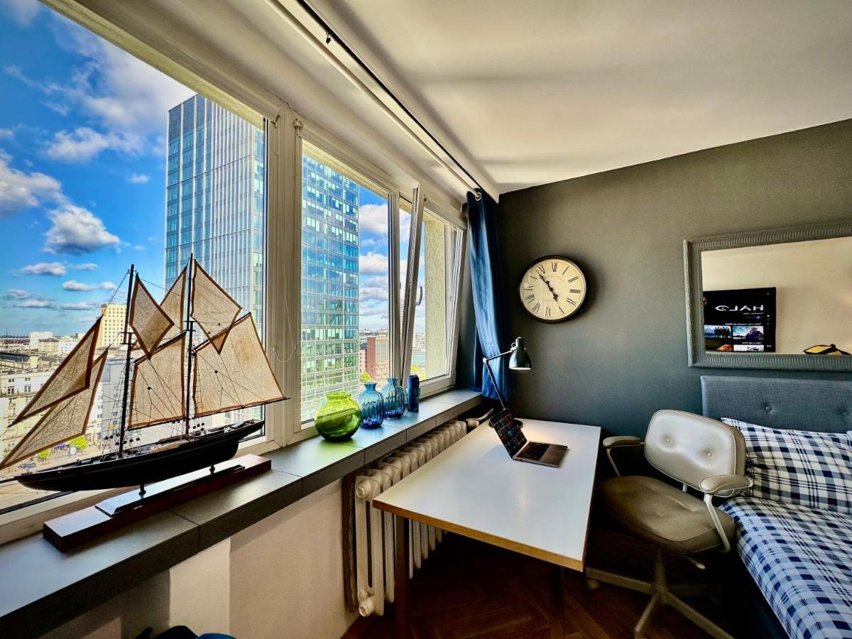 Super Apartament White Warszawa 2X Metro Scisle Centrum Wifi 300 Mbs New Eksteriør bilde