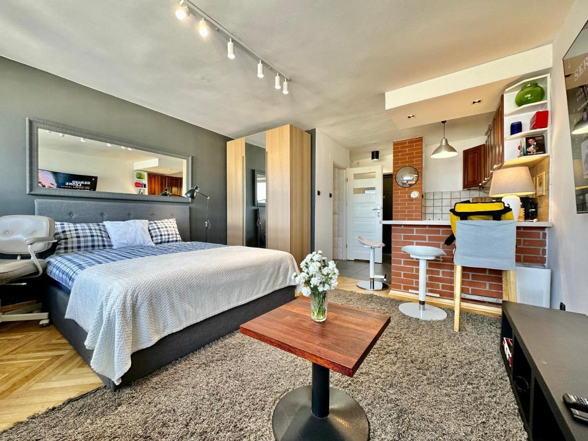 Super Apartament White Warszawa 2X Metro Scisle Centrum Wifi 300 Mbs New Eksteriør bilde