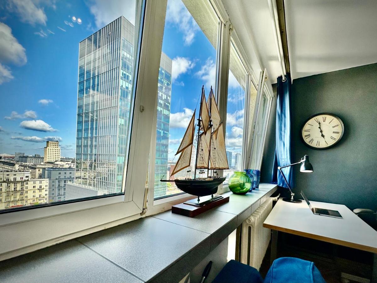 Super Apartament White Warszawa 2X Metro Scisle Centrum Wifi 300 Mbs New Eksteriør bilde