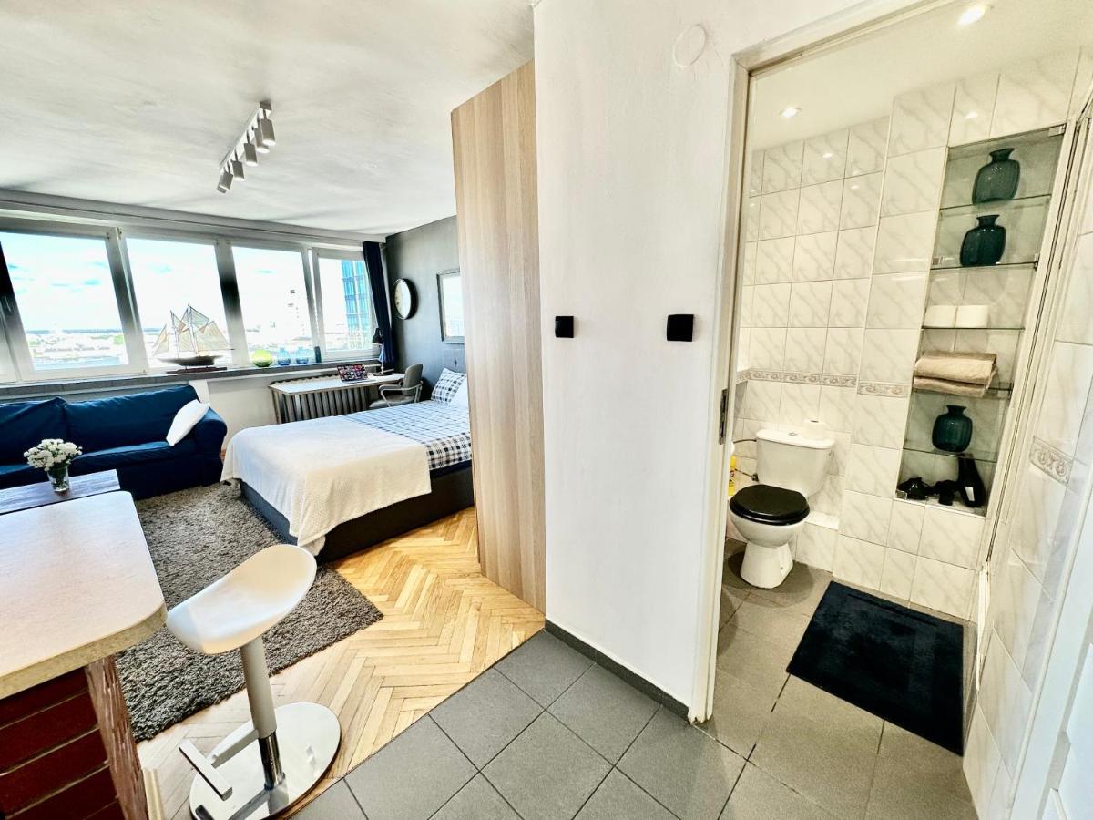Super Apartament White Warszawa 2X Metro Scisle Centrum Wifi 300 Mbs New Eksteriør bilde