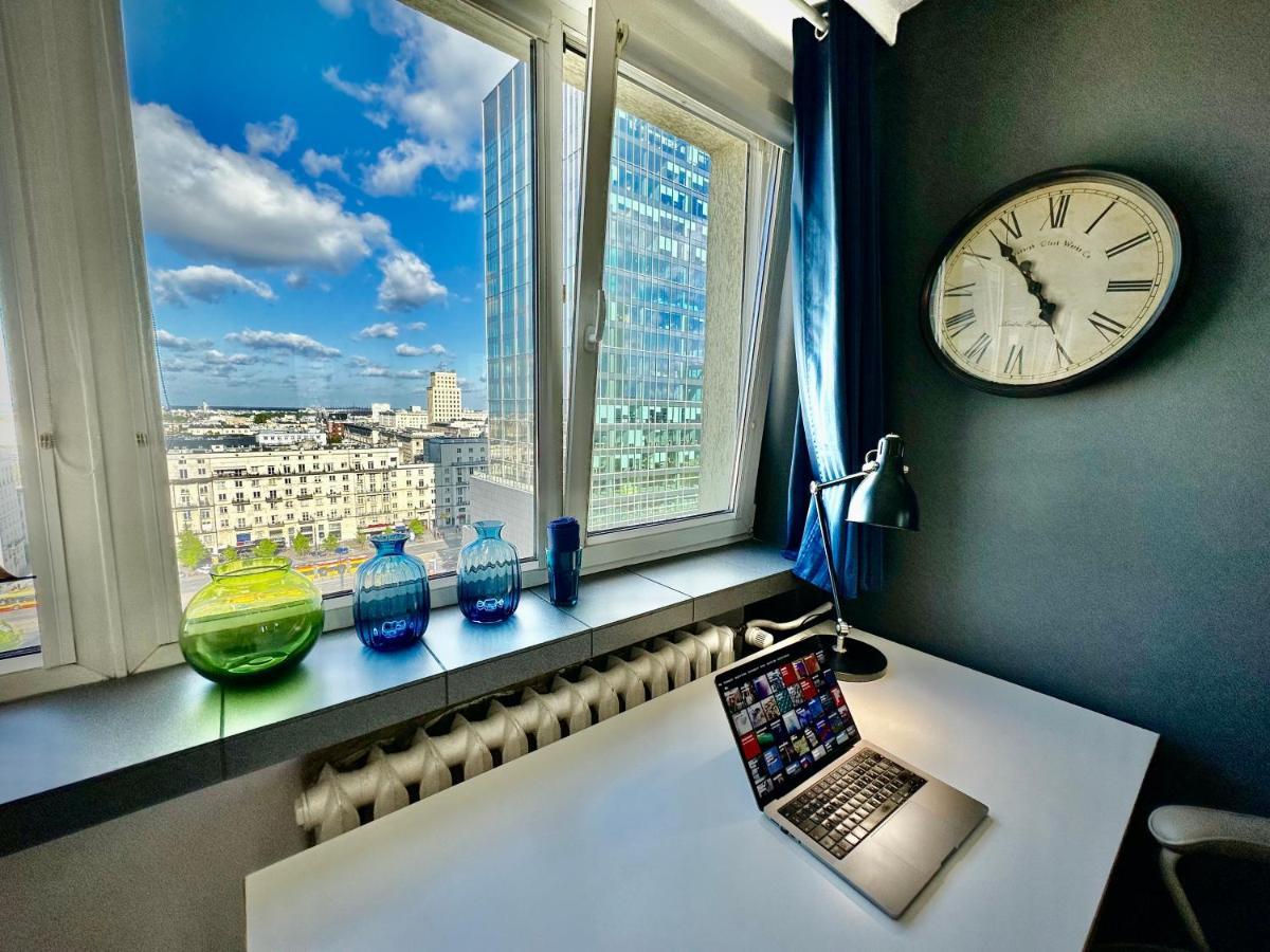 Super Apartament White Warszawa 2X Metro Scisle Centrum Wifi 300 Mbs New Eksteriør bilde
