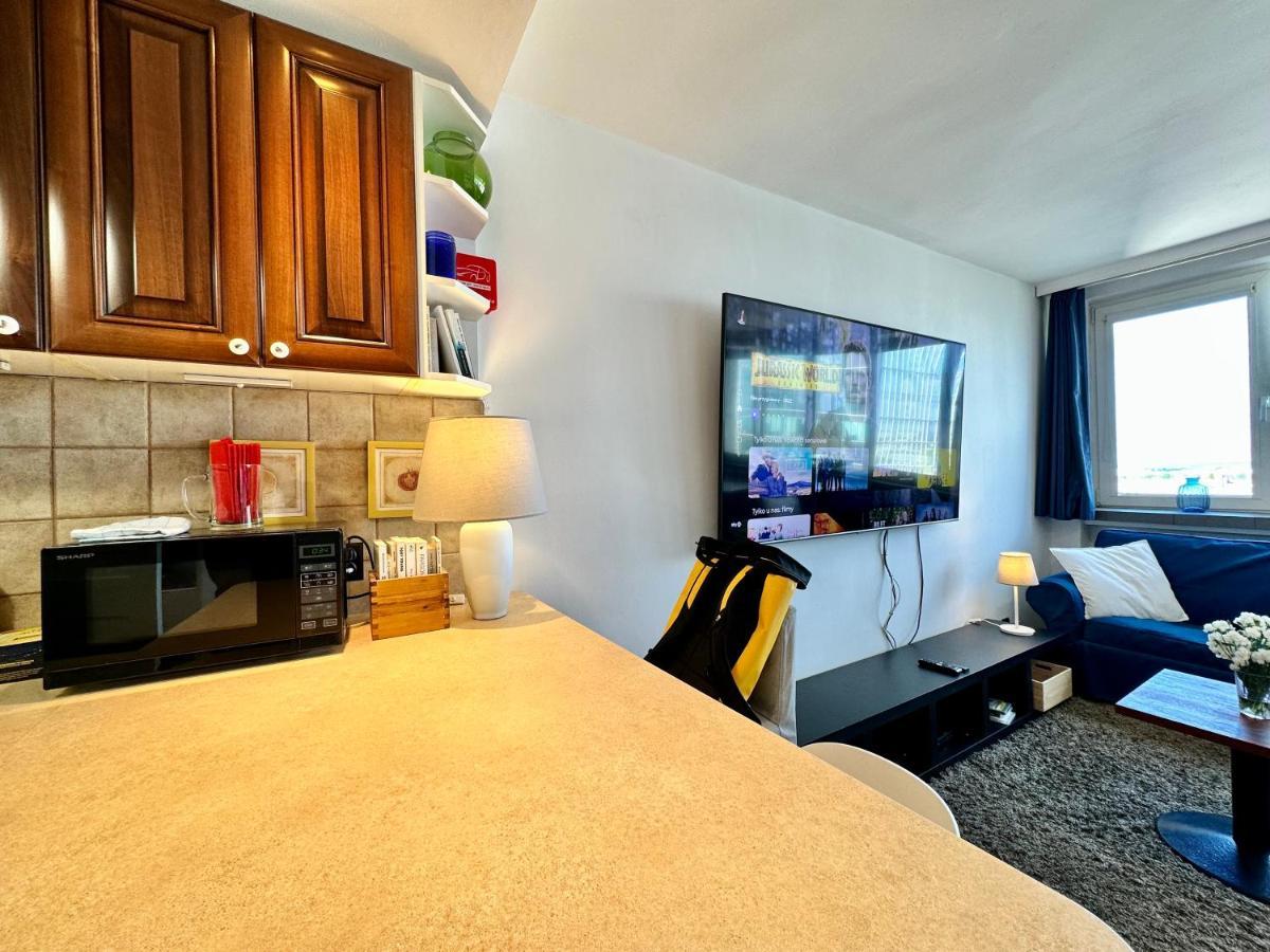 Super Apartament White Warszawa 2X Metro Scisle Centrum Wifi 300 Mbs New Eksteriør bilde