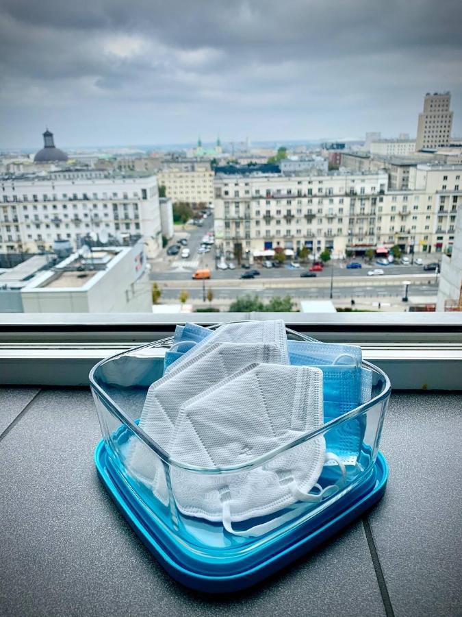 Super Apartament White Warszawa 2X Metro Scisle Centrum Wifi 300 Mbs New Eksteriør bilde