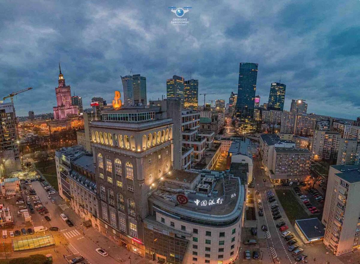Super Apartament White Warszawa 2X Metro Scisle Centrum Wifi 300 Mbs New Eksteriør bilde