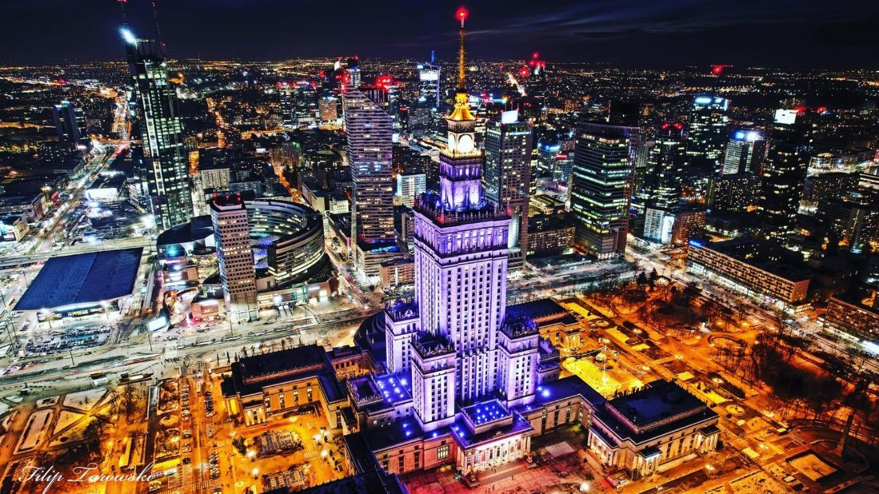 Super Apartament White Warszawa 2X Metro Scisle Centrum Wifi 300 Mbs New Eksteriør bilde